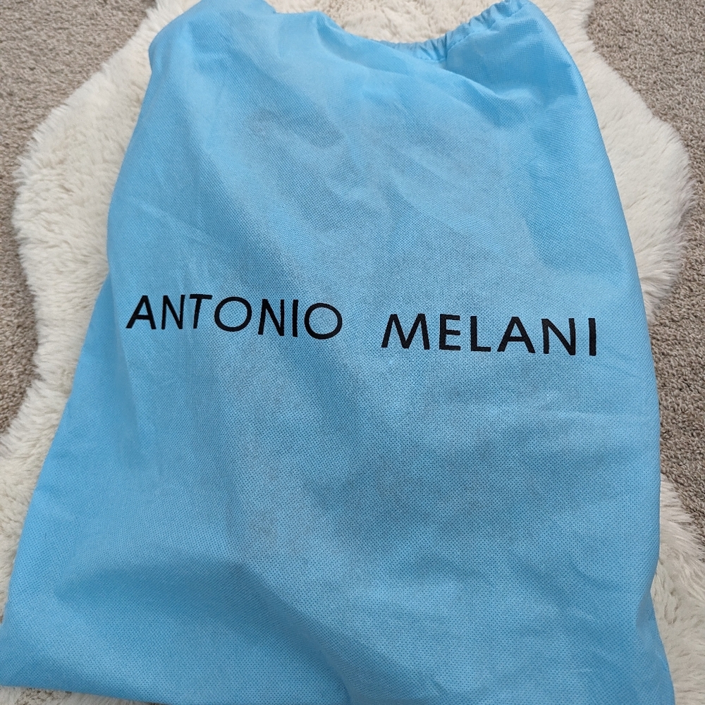 ANTONIO MELANI Brown Patent Leather Purse - Picture 7 of 7